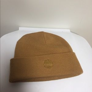Wheat tan timberland beanie used